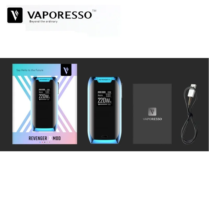 Оригинальный испаритель Vaporesso Revenger X 220W TC бокс мод подходит для NRG Tank 18650 battery VS Vgod