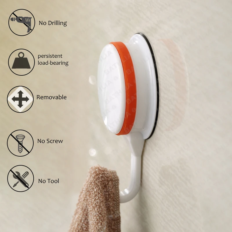 3 шт. пластиковые крючки на присосках для полотенец|hooks for towels|strong suctionstrong suction hook |