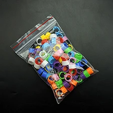 10color 100 шт идентификационное алюминиевое кольцо для ног для птиц 8 мм инструменты для переноски голубей перепелиное кольцо с фигуркой попугая с логотипом для кормления голубей инструменты для голубей - Цвет: 10color