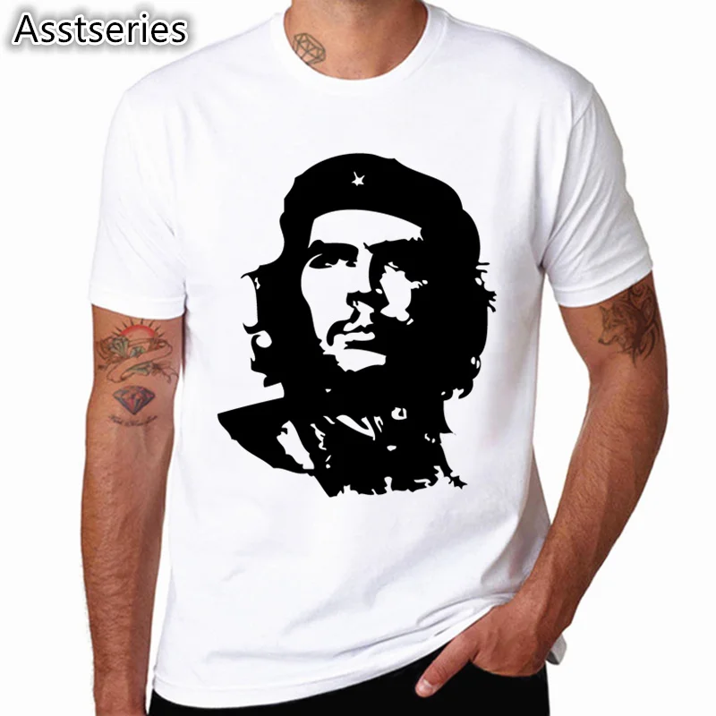 Cuba Rip Коммунистическая Che Guevara Мужская футболка модная повседневная мужская футболка с круглым вырезом летняя крутая одежда с коротким рукавом