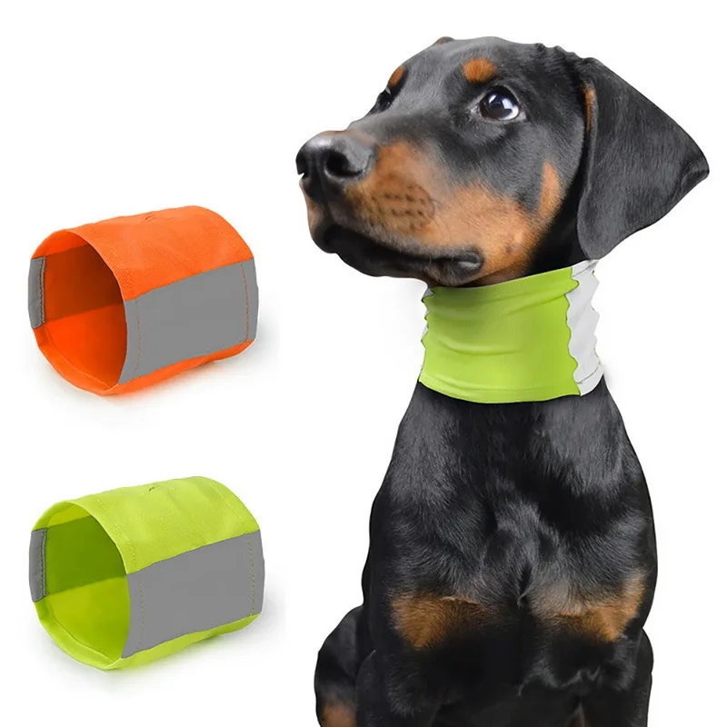Hoomall нейлоновые ошейники для собак с сетчатой подкладкой Светоотражающий