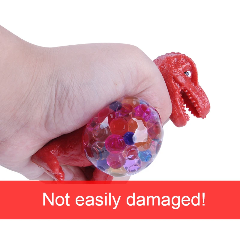 

Uaincube Бриллиантовая игрушка для снятия стресса и сжимания с вентиляционным отверстием, игрушки, милый антистрессовый динозавр, Сжимаемый на...