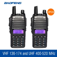 2pcslot baofeng uv 82 handheld walkie talkie dual band two way radio bf cb radio communicator portable ham radio transceiver