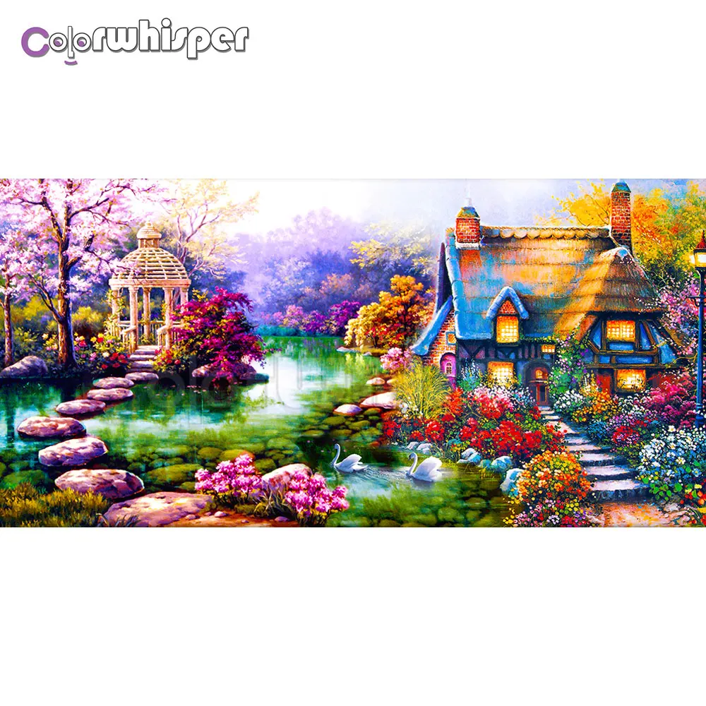 Картина из страз ColorWhisper полноразмерная квадратная/круглая 756DP|Алмазная мозаика и