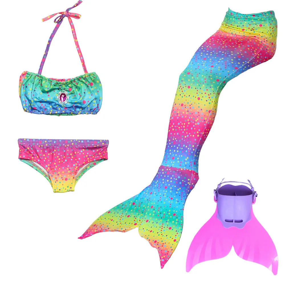 Детский костюм Русалочки с моноластом детский купальник для девочек |