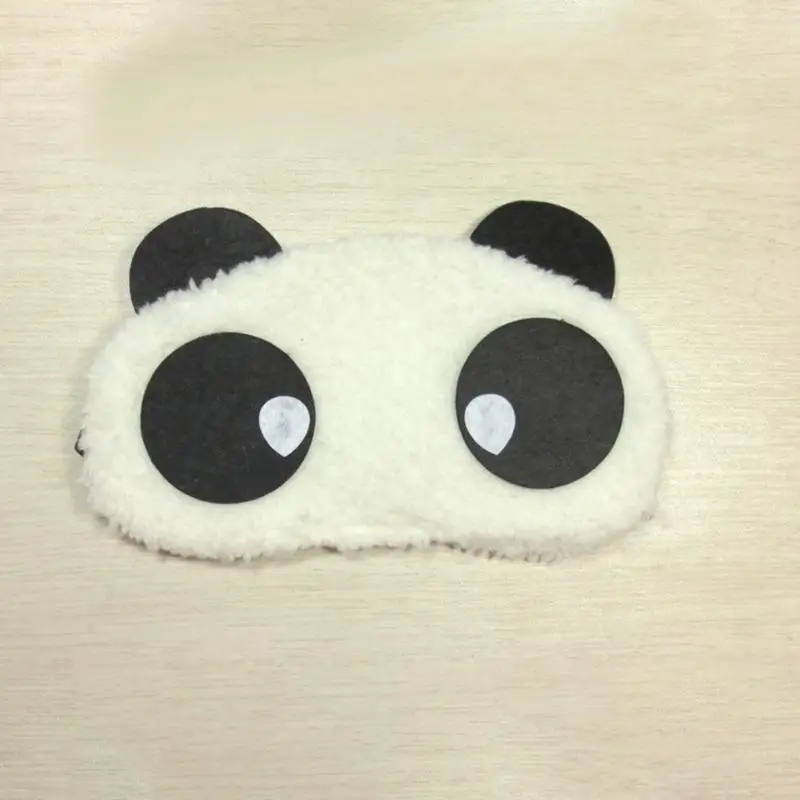 Мягкий мультфильм панды тени для век сна Spa маска глаз на глаза с завязанными