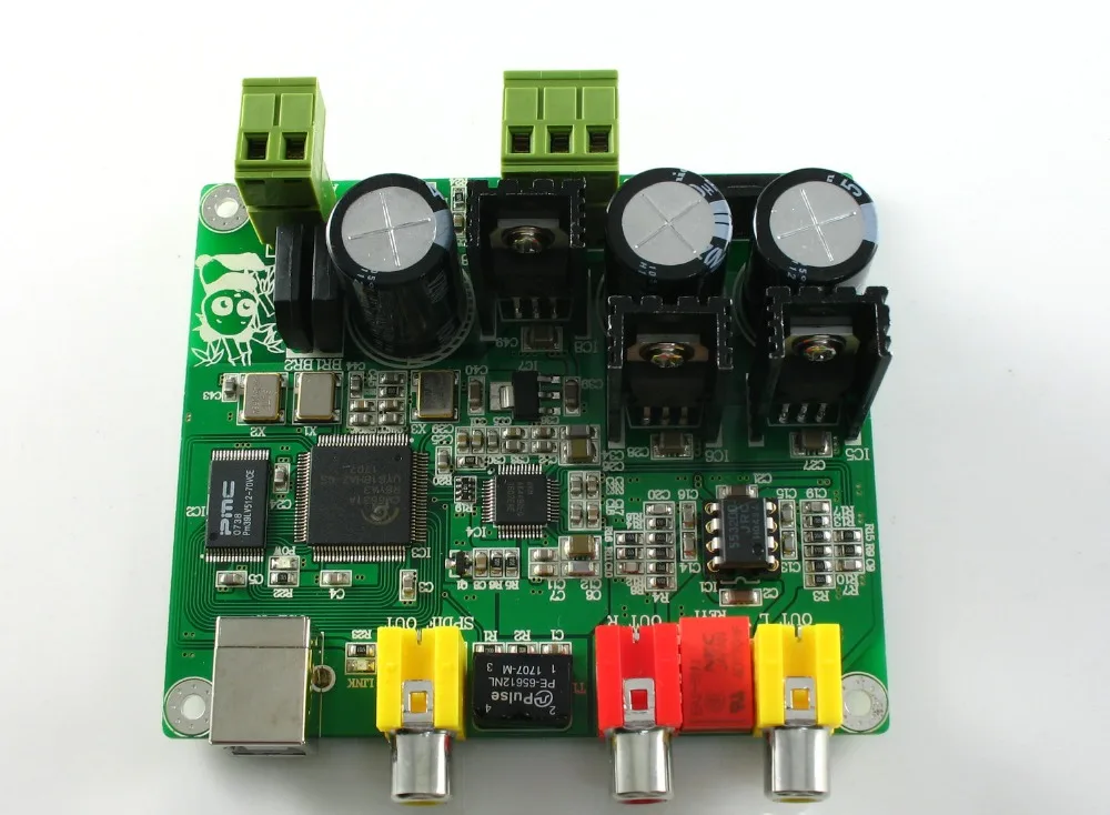 CM6631A + AKM4490 DAC декодер плата USB вход аналоговый сигнал Выход поддерживает выборку 32