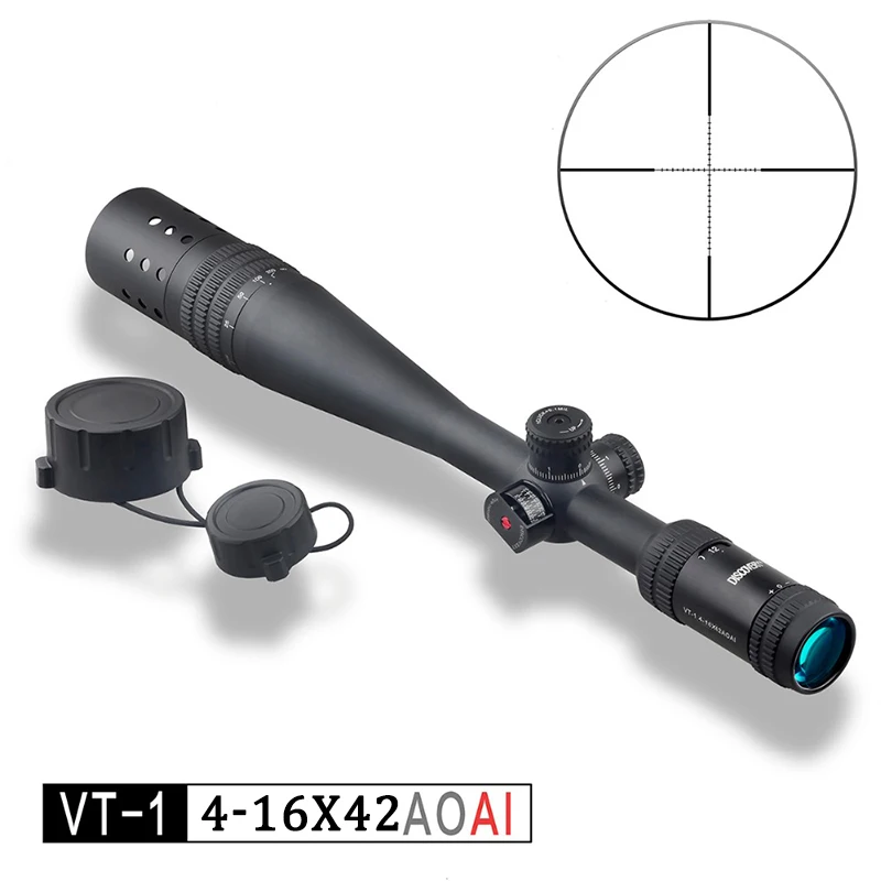 Дискавери Jacht Riflescope VT-1 4-16X42AOAI Тактический оптиче рихткиджкер Mil Dot рихткруис Комен Met