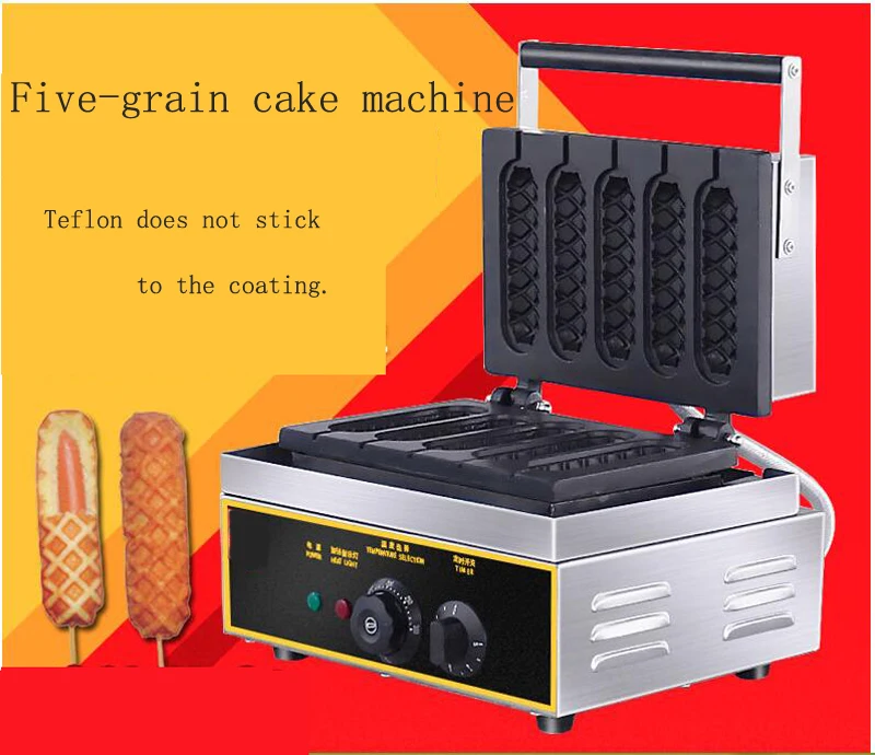 

5 pieces Muffin corn machine Waffle Baker dog