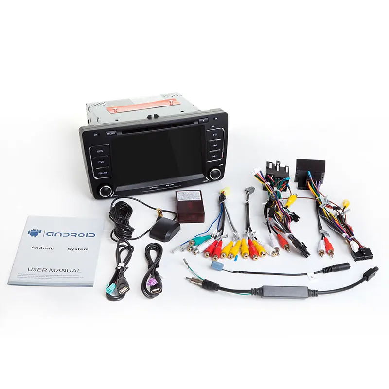 2 Din Android 8 0 автомобильный dvd плеер для Skoda Octavia 3 A5 Yeti 2009 2013 головное устройство аудио