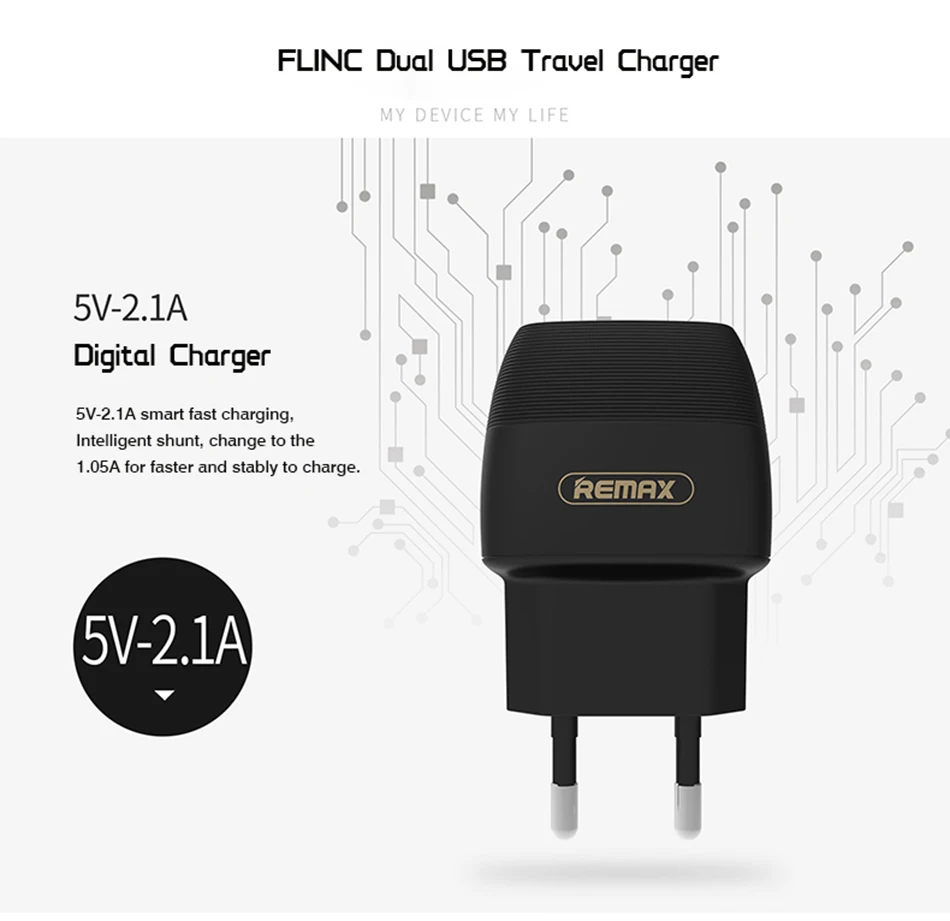 REMAX 5 В/2.1A двойной USB зарядное устройство вилка дорожный настенный телефон ЕС/Великобритания зарядное устройство адаптер, быстрая зарядка для iphone7 xiaomi redmi