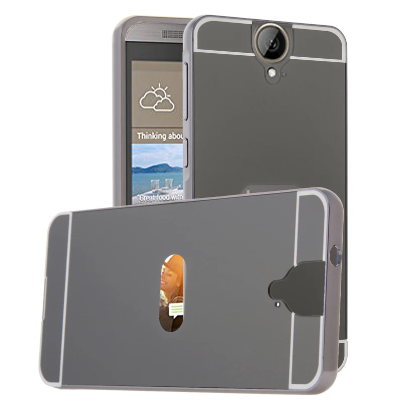Зеркало Case Для HTC Desire 320 516 510 526 610 616 628 630 728 828 820 825 530 826 830 Один M7 M8 M9 Мини A9