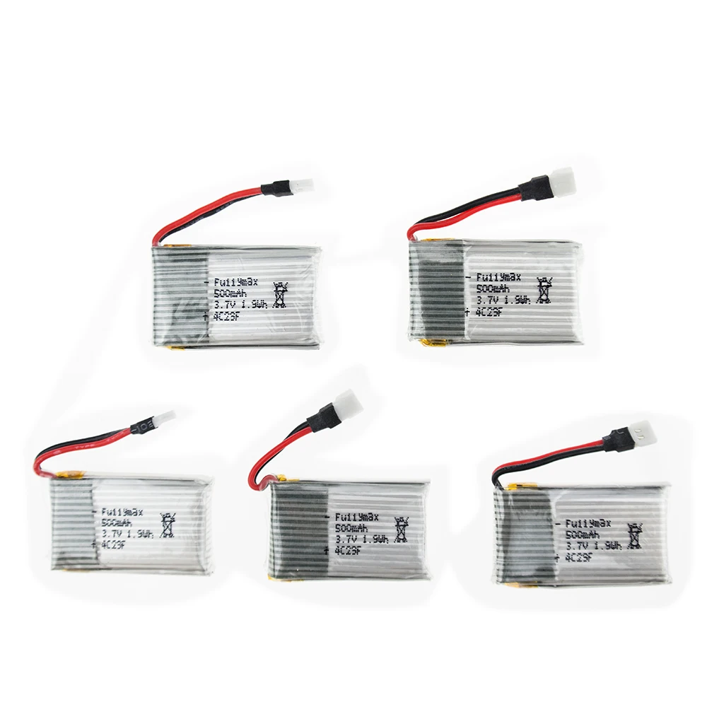 Аккумулятор lipo fullymax 3 7 в 500 мА · ч 5 шт. и зарядное устройство с разъемом для syma x5 x5c
