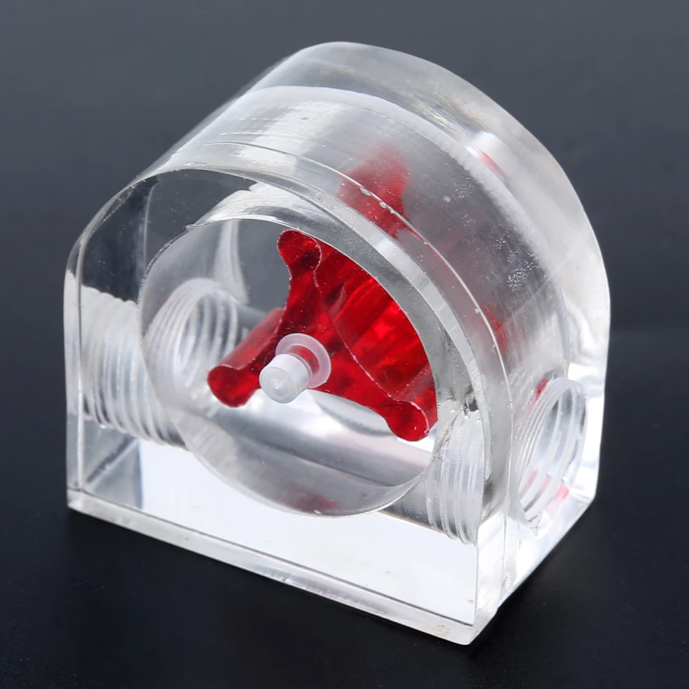 G1/4 тип резьбы PC система водяного охлаждения расходомер воды Спидометр с