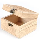 Бобо птица часы деревянный ящик часы Чехол деревянные подарки коробочки для украшений Квадратной Деревянной коробке