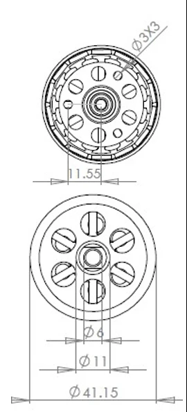 FMS 4018 KV900 900KV двигатель для 2300 мм лиса/ASW 28 / ASK 23 V tail Gider радиоуправляемый самолет