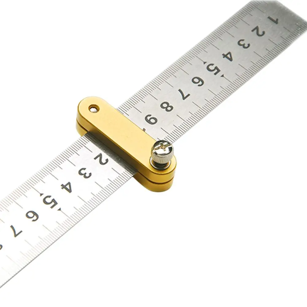 Steel Ruler Locator Mark Scraper Woodwork Designing Machine Scribe Snoring Gauge Woodworking Tool Thickness 0 - 3.5mm Width 0-30 |