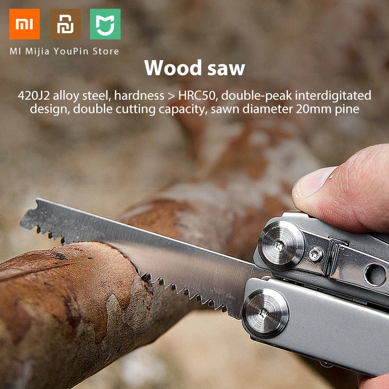 Многофункциональный карманный нож xiaomi huohou инструмент для выживания в кемпинге
