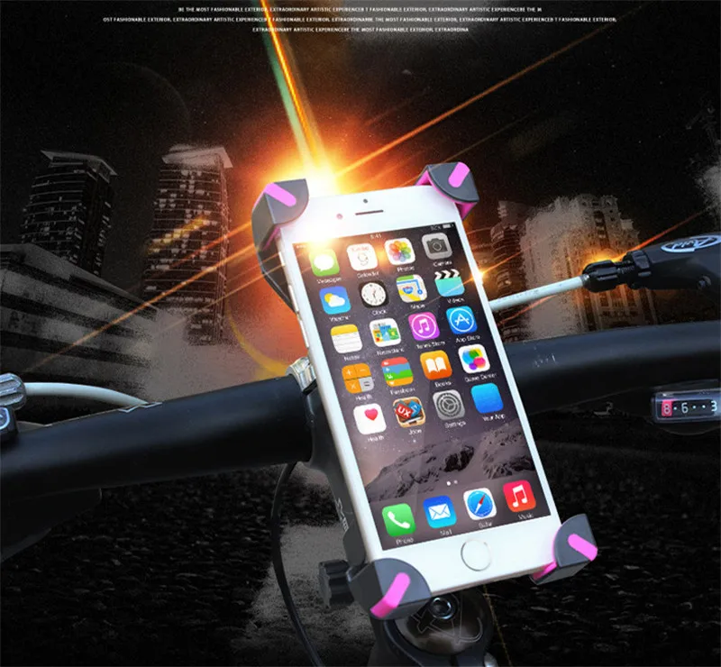 Электровелосипед велосипед подставка для мобильного телефона телефон Поддержка