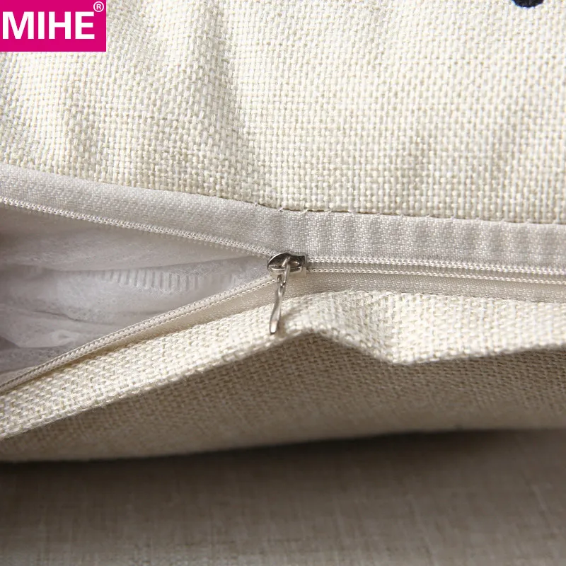 MIHE Рождественская наволочка для подушки чехол дивана с принтом дома