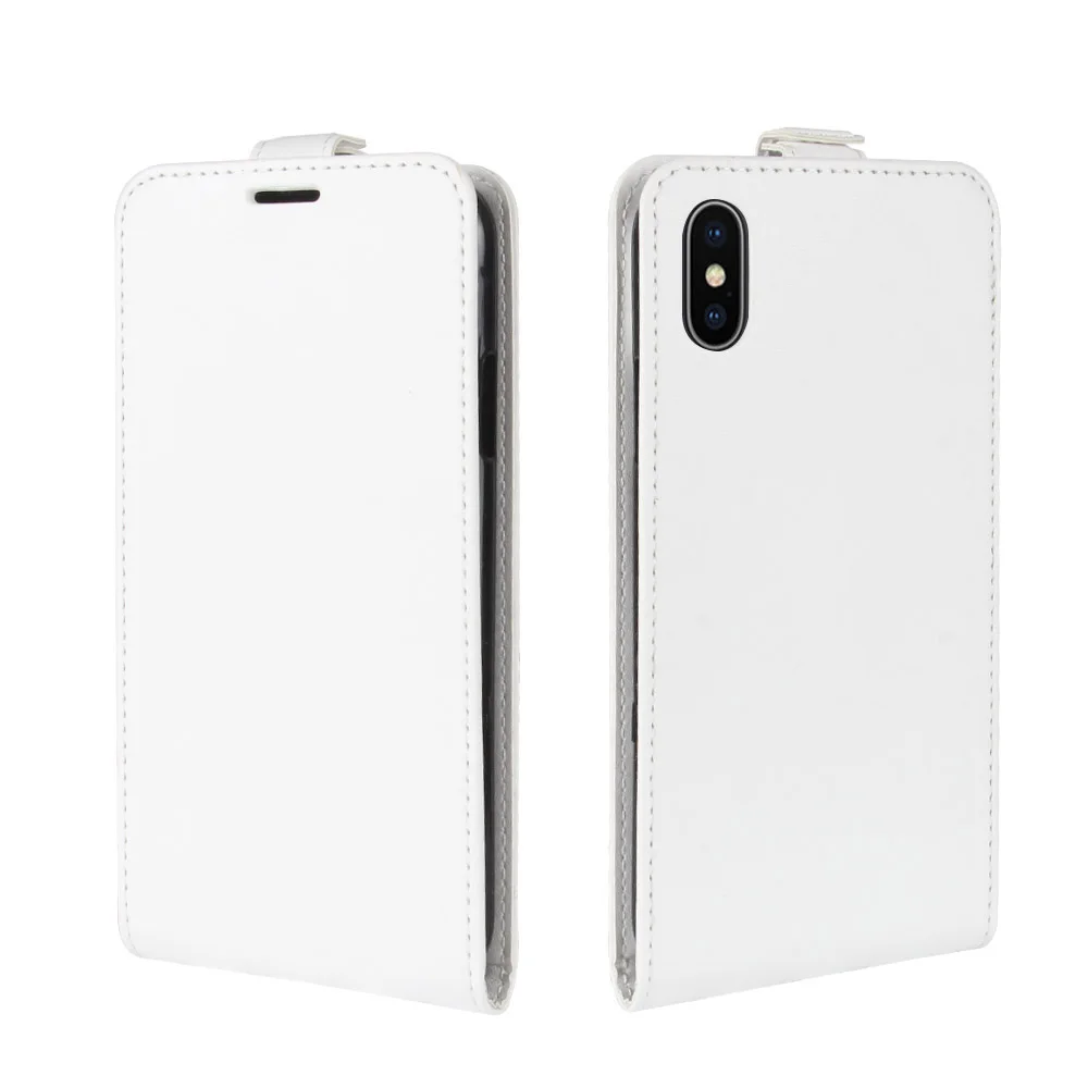 IP10 чехол для iPhone X 10 вниз] Стиль Чехлы Флип кожаный толстый твердый чехол с отделением для кредитных карт черный для iPhone10 iPhone-х