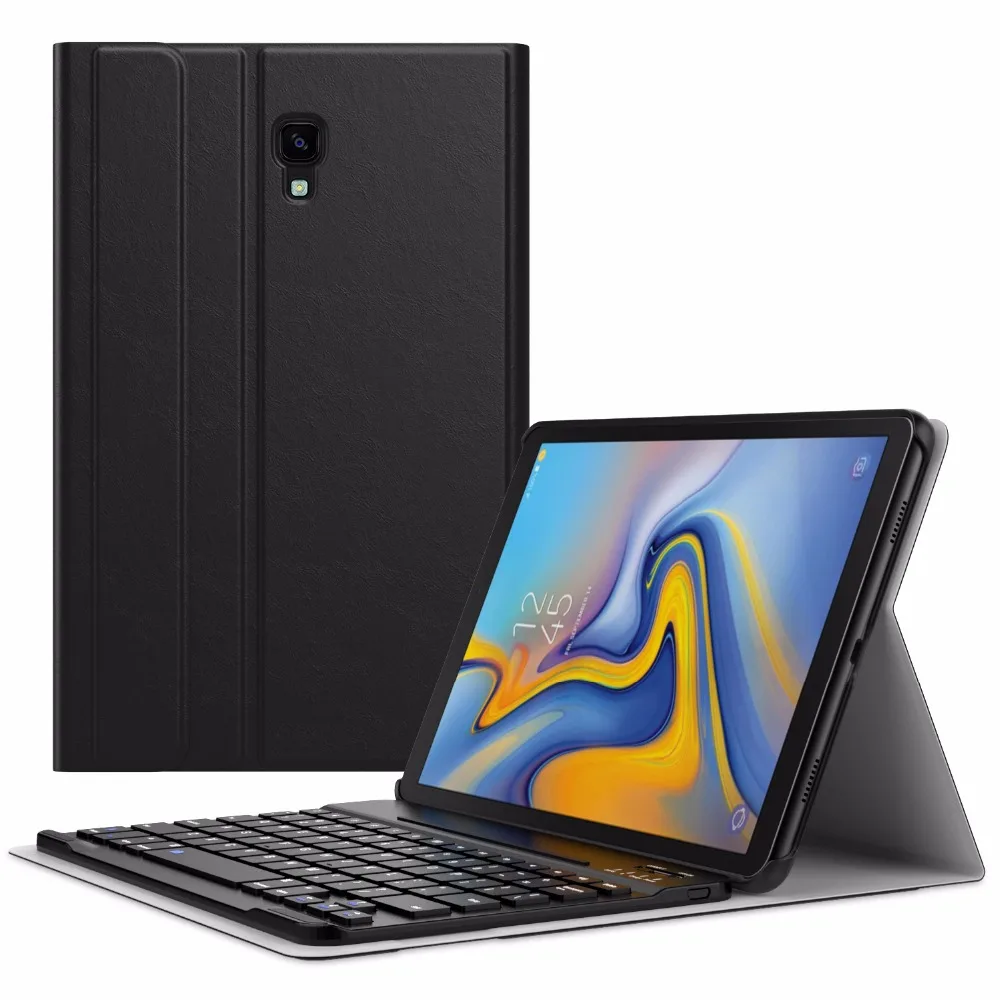 Чехол MoKo с клавиатурой для Samsung Galaxy Tab A 10 5 2018 выпуск планшет подставкой бизнеса