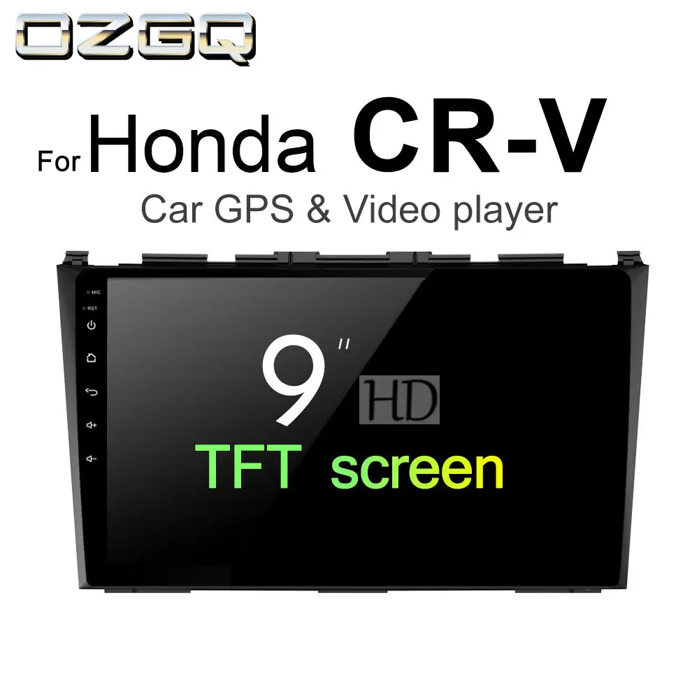 OZGQ Android 7 1 Автомобильный плеер для Honda CR V/CRV 2006 2011 HD экран Авто GPS навигация BT радио