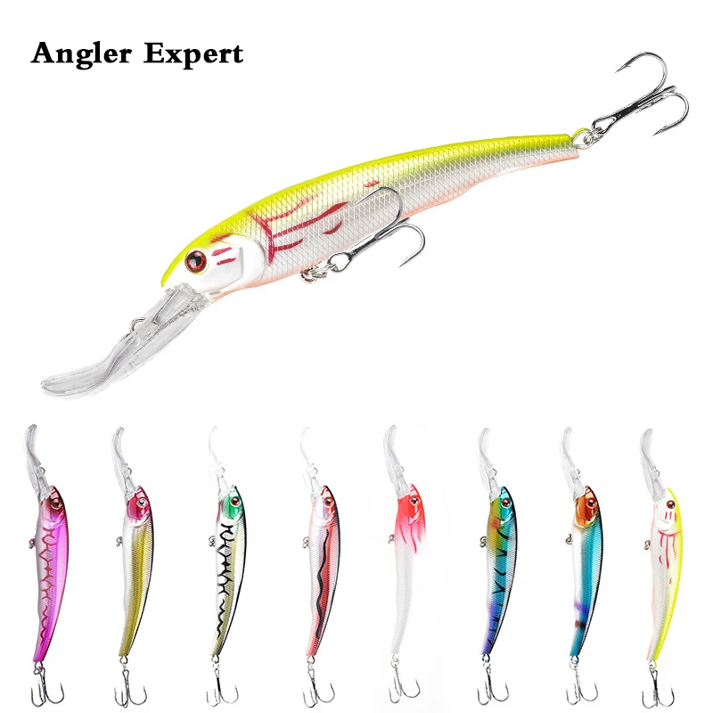 Angler Expert 8 шт./лот блесна рыболовные приманки большие воблеры 16 5 см 29 г Crankbait Peche Bass
