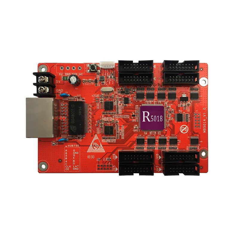 Светодиодный дисплей контрольная карта HuiDu HD-R501 R5018 полноцветная приемная карта
