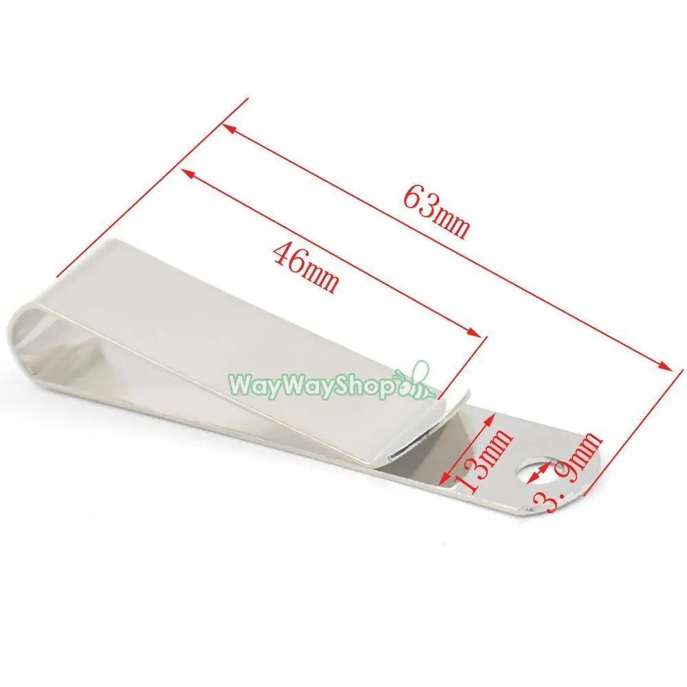 10 шт. кожаный зажим для ремня пружинная кобура универсальная пряжка 44 мм 52 63 85