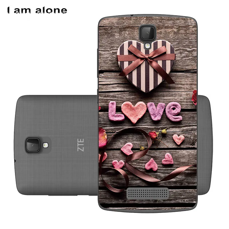 Я один чехол для телефона zte Blade L5 L5 плюс 5,0 дюйма мягкий TPU мобильный телефон модный мешок для zte L5 плюс - Цвет: Soft TPU U17