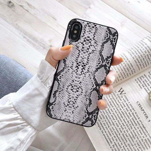 C Чехол для телефона из искусственной кожи для iPhone11 11pro max 7 8 Plus X XS Max XR gg чехол из змеиной кожи чехол s для iPhone 6 6S 7 8 Plus Аксессуары - Цвет: C