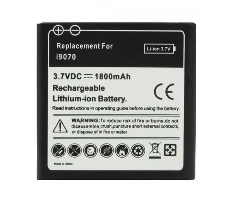 Ciszean 1800 мА/ч EB535151VU запасная батарея для Samsung galaxy S Advance I9070 GT i9070 B9120 i659 W789 + код