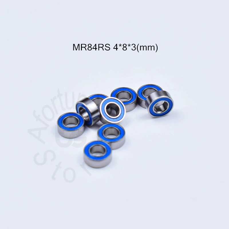 MR84RS 4*8*3 (мм) бесплатная доставка подшипник ABEC 5 с резиновым уплотнением