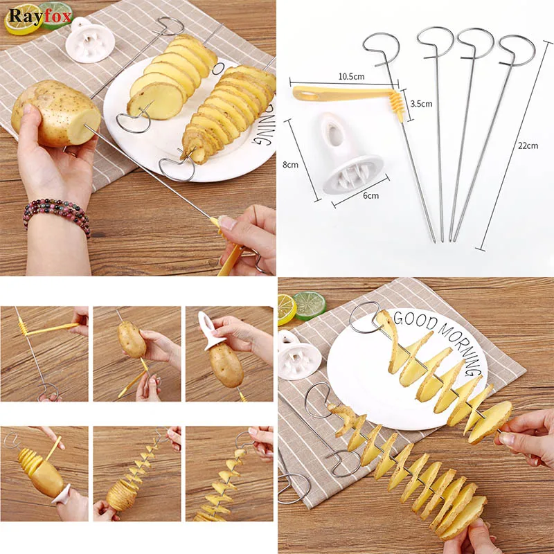 Tornado Potato Cutte 1 шт. Кухонные гаджеты аксессуары нано волшебная губка щетка для удаления ржавчины очистка от накипи тереть горшок товары для кухни инструменты посуда - Цвет: Tornado Potato Cutte