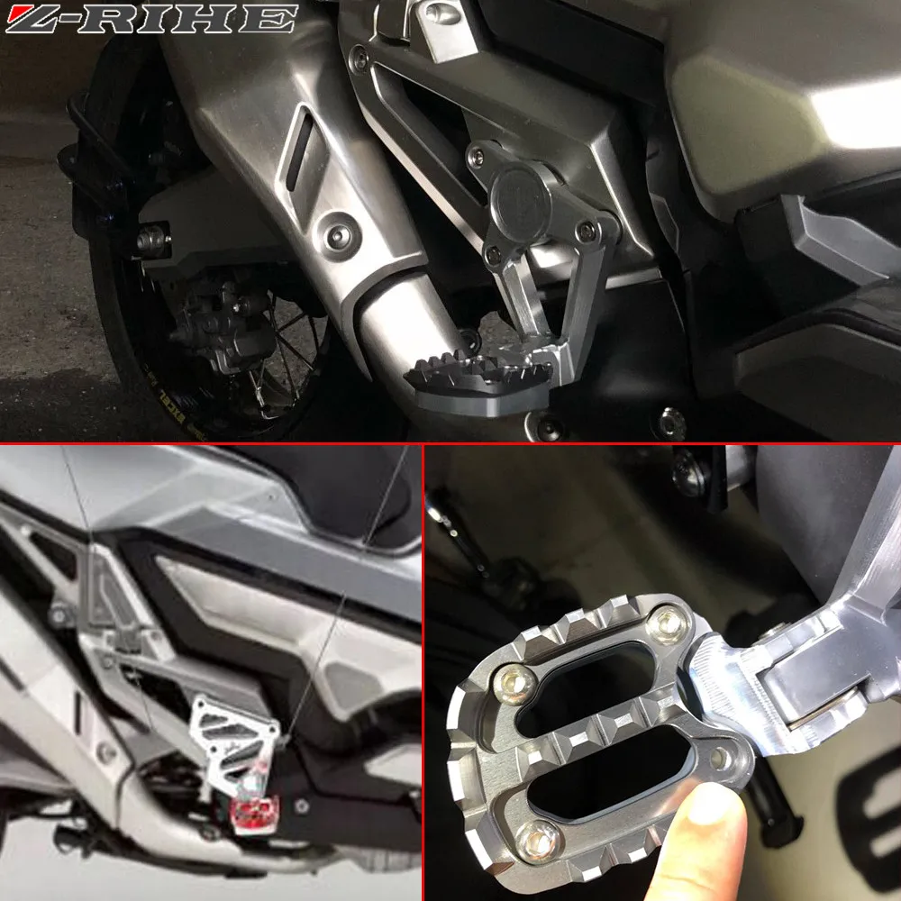 

For HONDA X-ADV XADV X ADV 750 2017-2018 Motorcycle accessories X ADV750 cnc aluminum Folding Rear Foot Pegs Footrest Passenger
