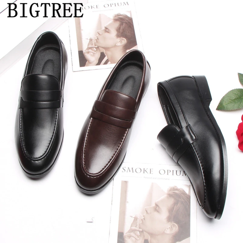Мужская обувь с кисточками Классические Мужские модельные лоферы sepatu строгие