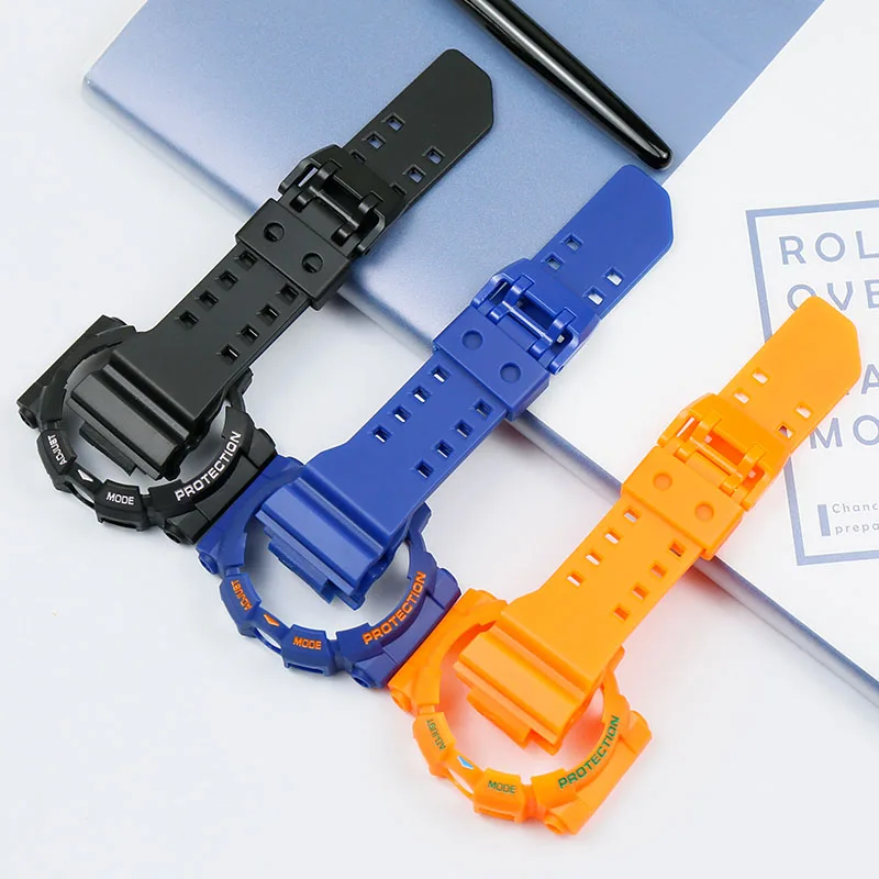 Мужской резиновый чехол для Casio G SHOCK GA 400 GBA 401 повседневный спортивный