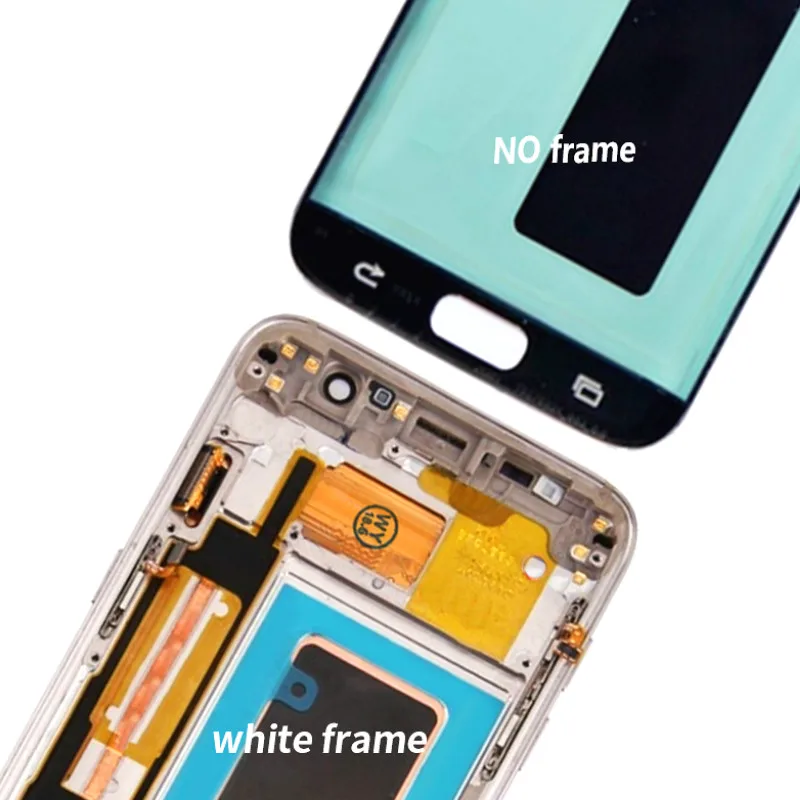 Оригинальный Super AMOLED дисплей 5 дюйма для SAMSUNG Galaxy s7 edge G935 G935F дигитайзер сенсорный