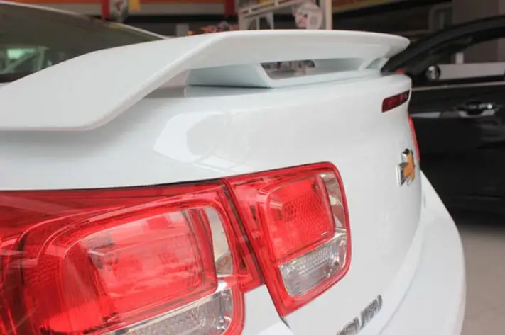 ABS Краски заднего крыла багажник выступ Спойлеры подходит для Chevrolet Malibu 2012 2013 2014