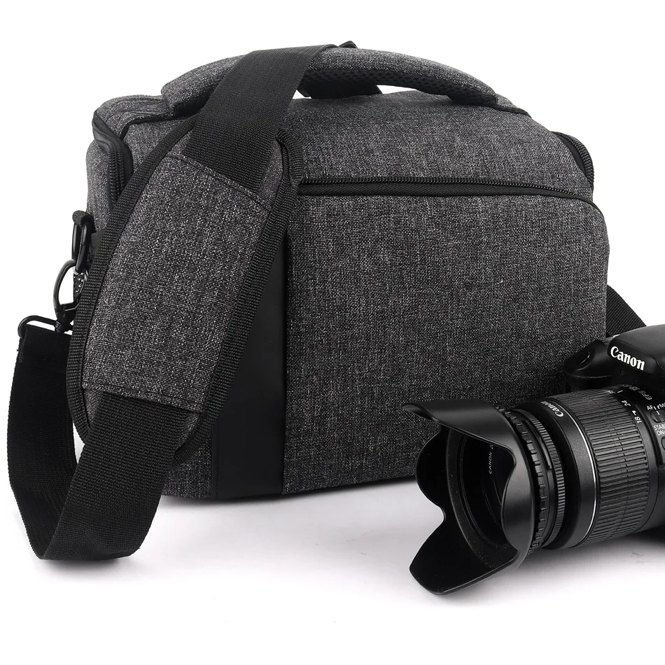 Сумка для DSLR камеры сумка через плечо водонепроницаемый рюкзак Canon Nikon Sony FujiFilm