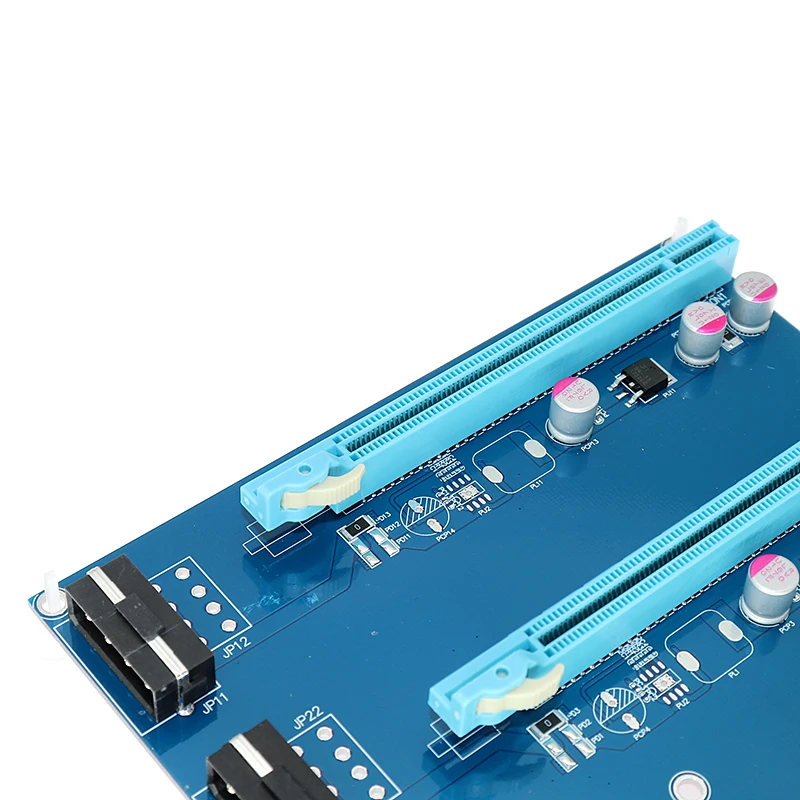 PCI-E 1x Комплект расширения PCI Express от 1 до 4 портов PCI Express переключатель мультипликатор концентратор Riser Card PCIE x1 до x16 адаптер для BTC Miner