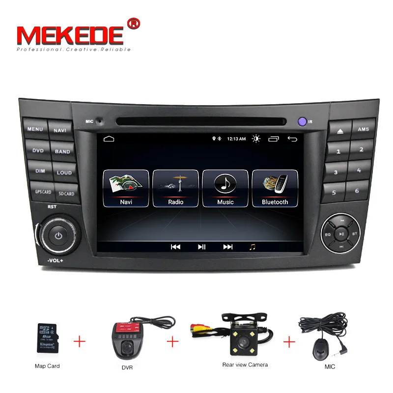 Android 8,0 dvd-плеер автомобиля радио аудио gps Navi для Mercedes/Benz E Class W211 CLK W209 W219 W463 E200 E220 E240
