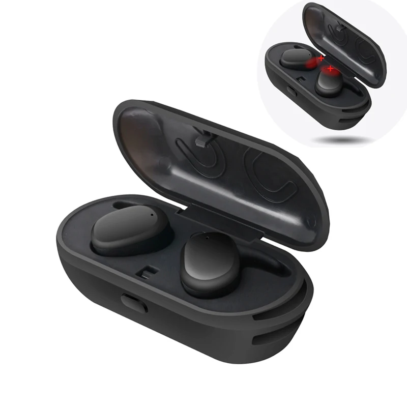 Сенсорное управление мини близнецы беспроводные наушники TWS водонепроницаемые