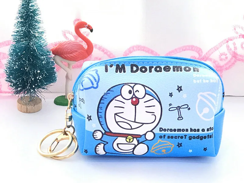6 New Hello Kitty Cartoon leather stereo coin purse XK-0862 - Цвет: 6