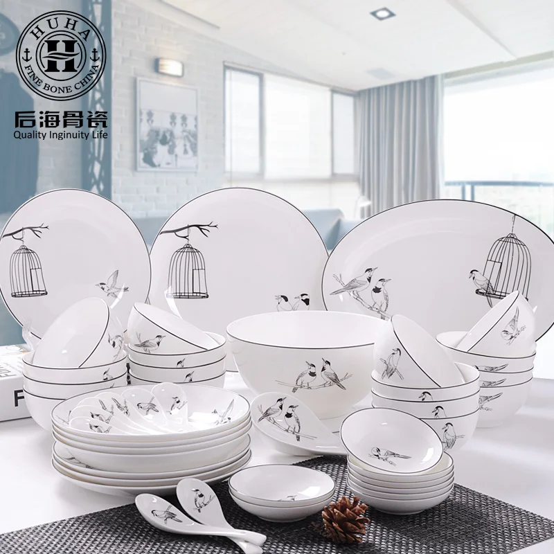 12 шт. минималистичные скандинавские блюда Houhai|ceramic tableware|dish setceramic dish set |