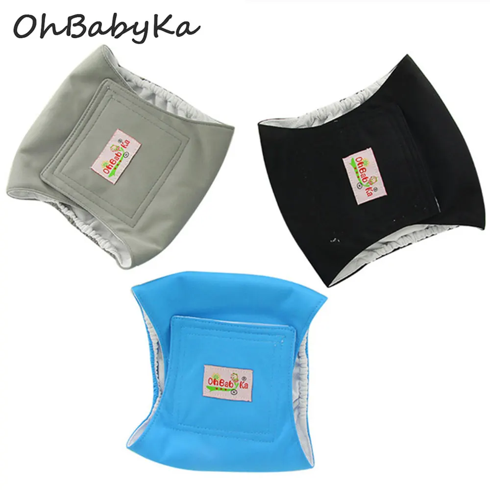 Ohbabyka мужской Собачий Туалет подгузник для тренировок гигиенические шорты