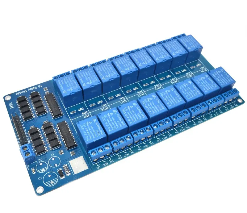 2016 Китай оптовая продажа 5 в 16 канальный релейный модуль для arduino ARM PIC AVR DSP