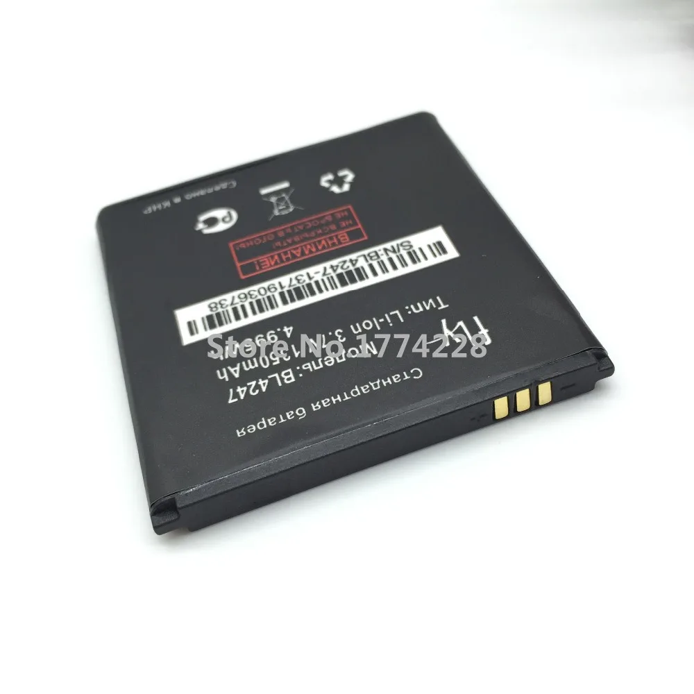 MLLSE BL4247 Аккумулятор для fly iq442 Quad Miracle 1 BL 4247 мобильный телефон | Мобильные телефоны
