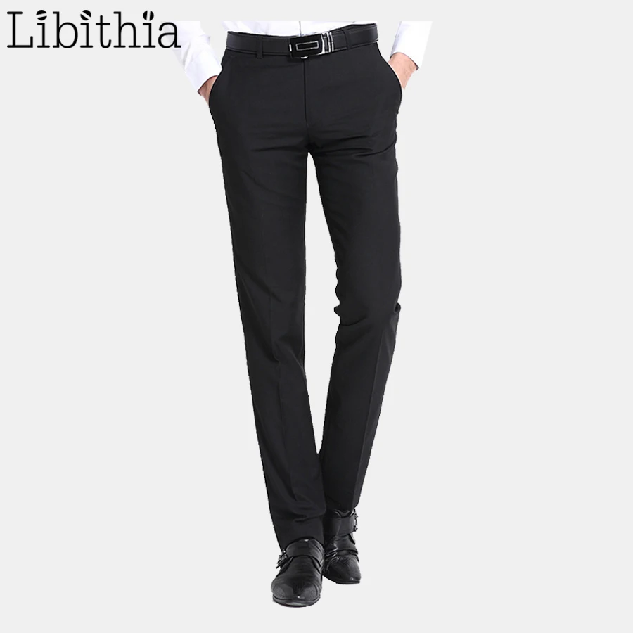 Новое поступление строгий Свадебный мужской костюм брюки для мужчин